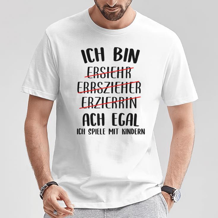 Educator With Slogan T-Shirt Lustige Geschenke