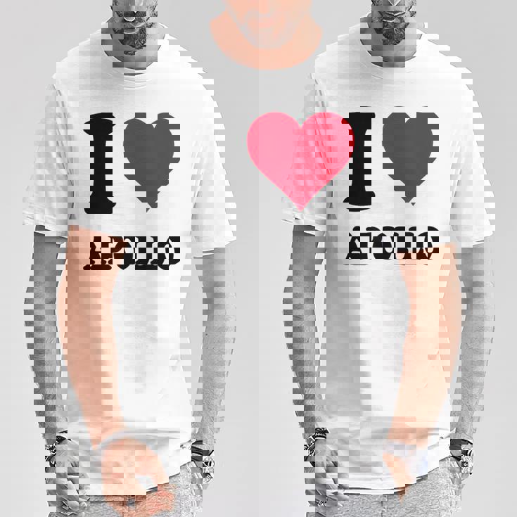 Me Encanta Apolo Camiseta unisex Regalos divertidos