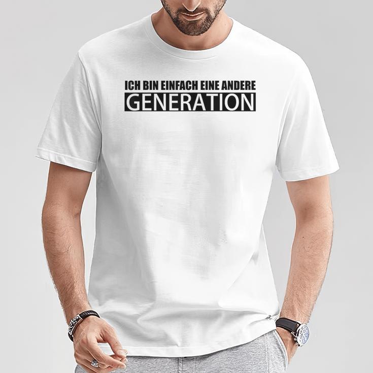 I Am Another Generation Gray T-Shirt Lustige Geschenke