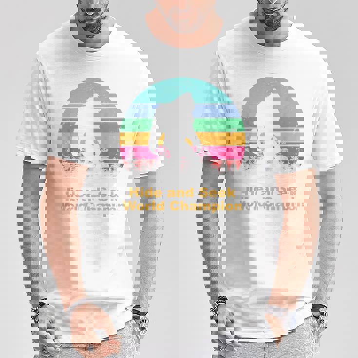 Humoristique Avec Idée Cadeau Hide And Seek T-Shirt Cadeaux drôles