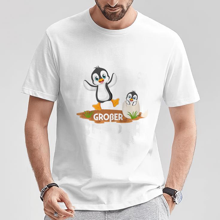 Kinder Endlich Großer Bruder Son Sibling Penguin T-Shirt Lustige Geschenke