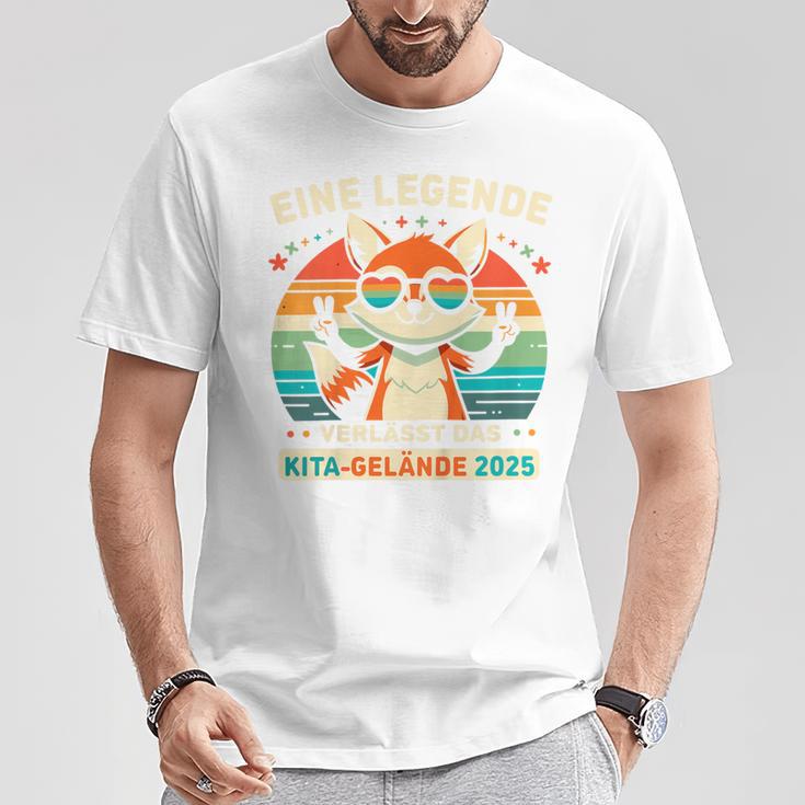 Kinder Kita Abgänger 2025 Abschluss Junge Mädchen Kindergarten T-Shirt Lustige Geschenke