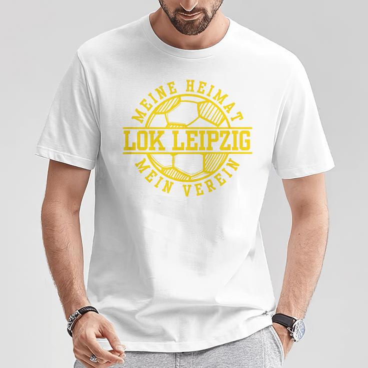 Lok Leipzig Football Kicken Club Fan Heimat Saxony Blue T-Shirt Lustige Geschenke