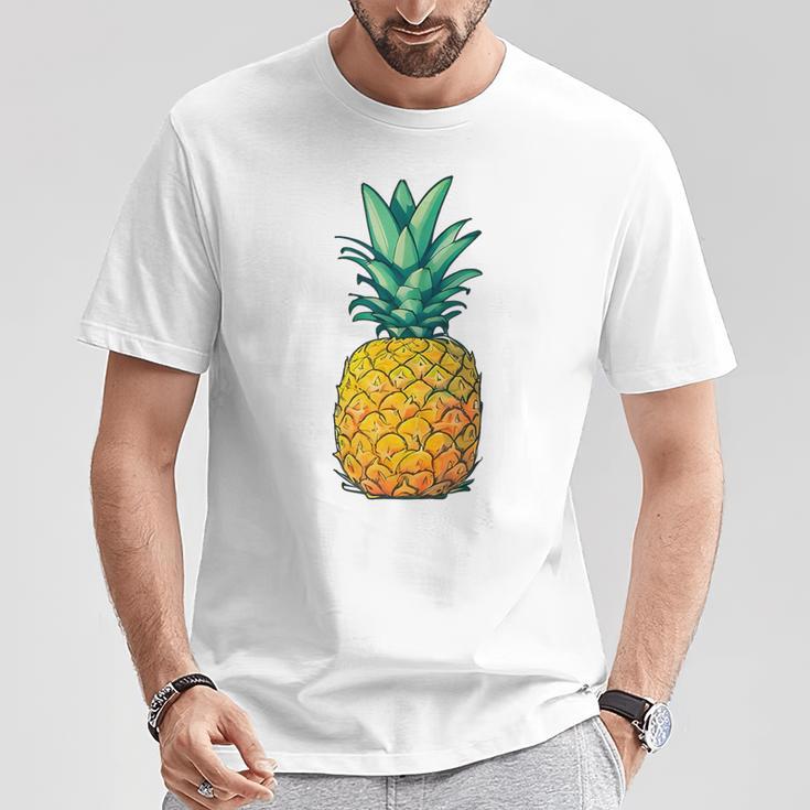 Love Pineapple Women's Pineapple Lovers For Children Girls T-Shirt Lustige Geschenke