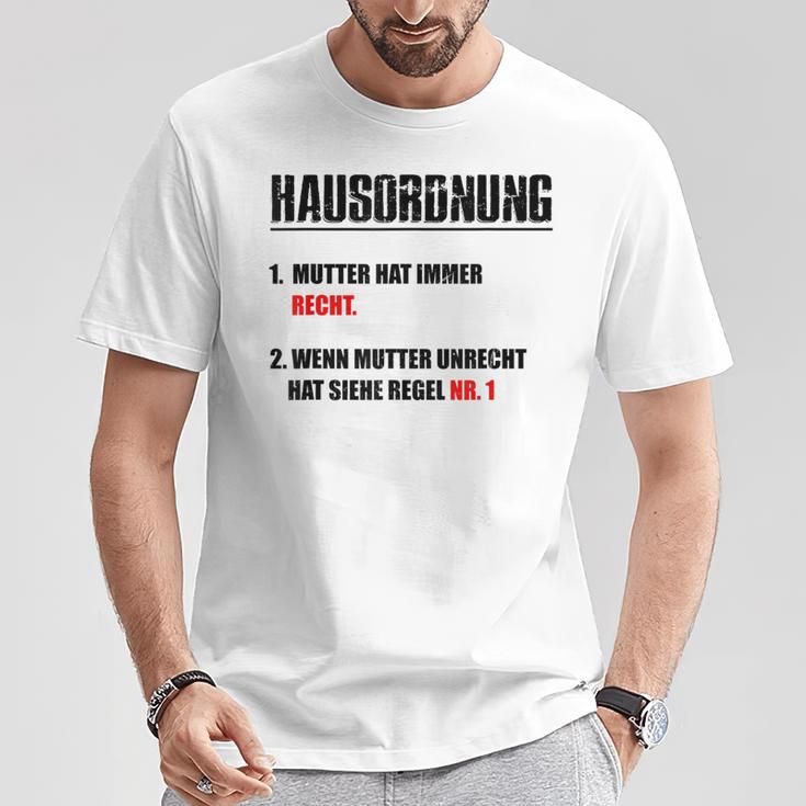 Mutterhat Immer Recht T-Shirt Lustige Geschenke