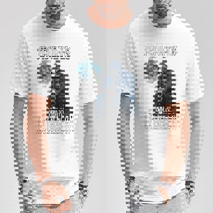 Otro Dia Mas Sin Hablarle A La Culona Del Gym Calacas Chidas Camiseta unisex Regalos divertidos