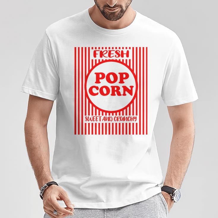 Popcorn Carnival Costume T-Shirt Lustige Geschenke