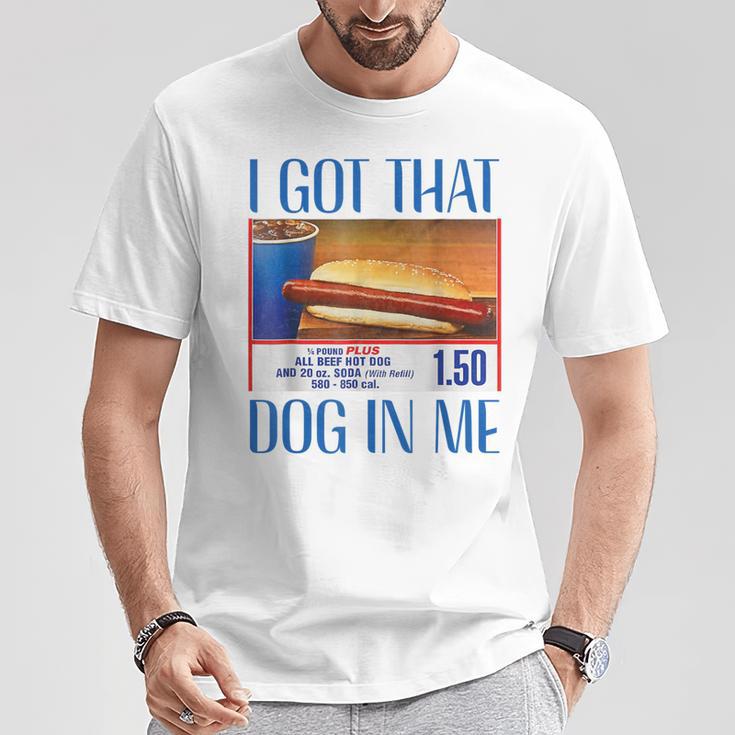 Retrointage I Got-That Dog In Me Hotdog Women's T-Shirt Lustige Geschenke