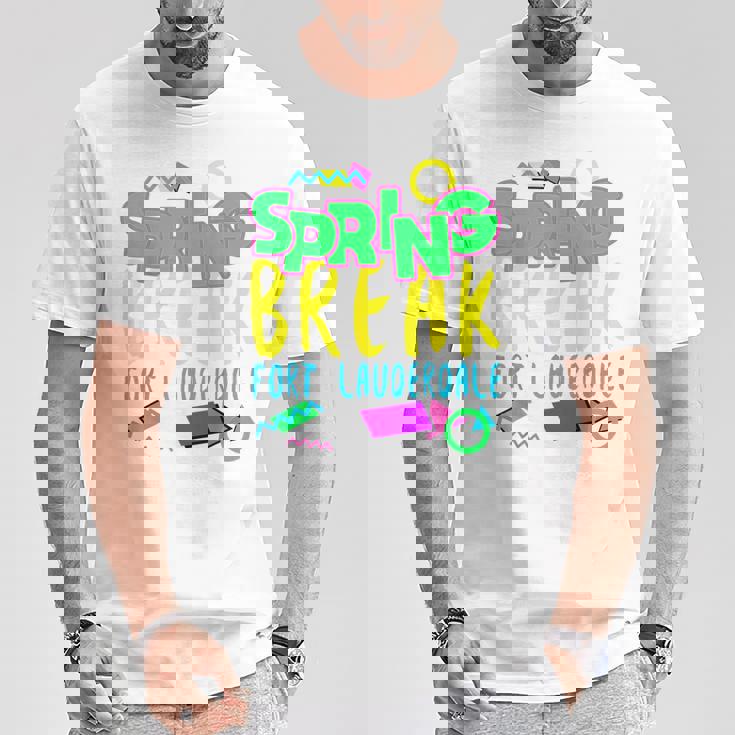 Spring Break Fort Lauderdale 90s AestheticShirt T-Shirt Unique Gifts