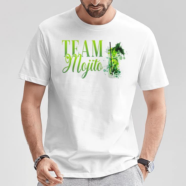 Team Mojito Junggesellinnenabschied Cocktail Für Barkeeper T-Shirt Lustige Geschenke