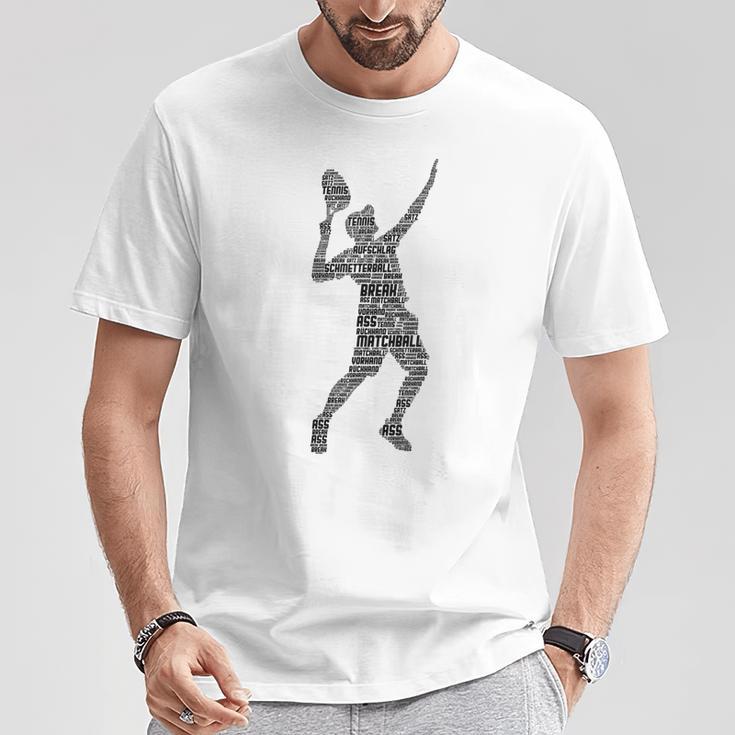 Tennis Tennis Player Boys' T-Shirt Lustige Geschenke