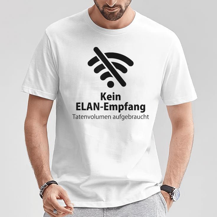 Wifi Mobile Phone Kein Elan Empfang Tatenvol S T-Shirt Lustige Geschenke