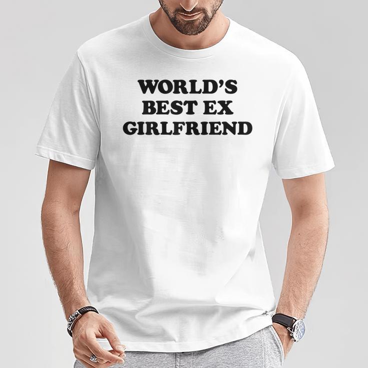 Women's The World's Best Exfrein Der Welt T-Shirt Lustige Geschenke