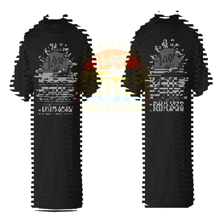 10 Años Niño Niña Las Leyendas Nacen Enintage 2015 Camiseta unisex