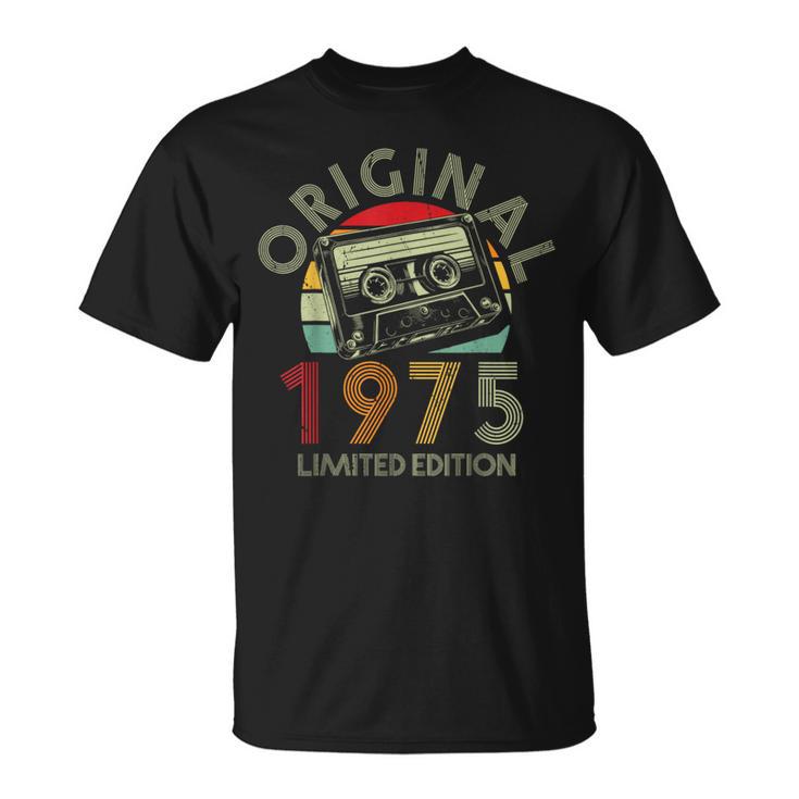 50Th Birthday Original Womenintage 1975 T-Shirt