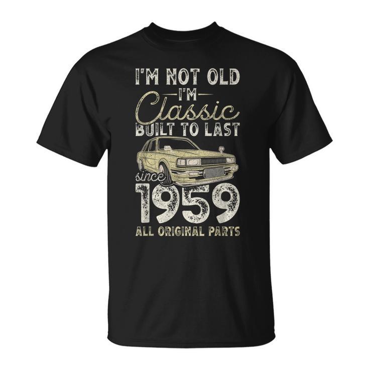 65Th Birthday Since 1959 Oldtimer 65 Years Old T-Shirt