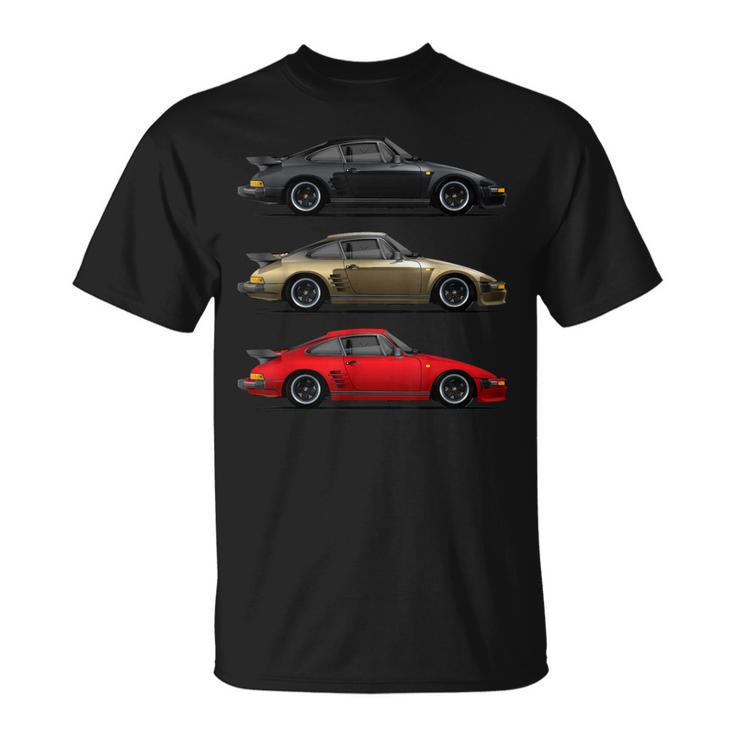 930 Turbo 911 992 964 996 4Th Of July American T-Shirt