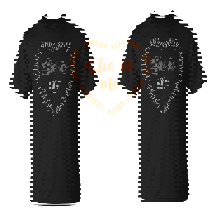 African American For Black History Black Girl Melanin T-Shirt