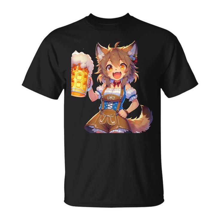 Anime Beer Festival Cat Beer T-Shirt