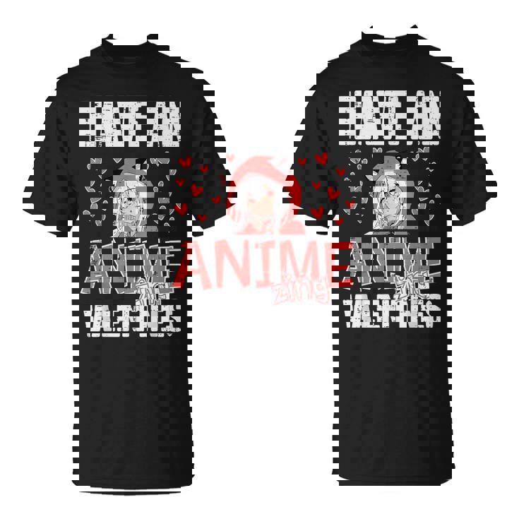 Have An Anime Zing Valentines Day Kawaii Otaku Kid T-Shirt