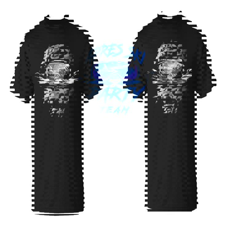 Apres Ski Party Team Lustges Huts Party Holiday Outfit T-Shirt