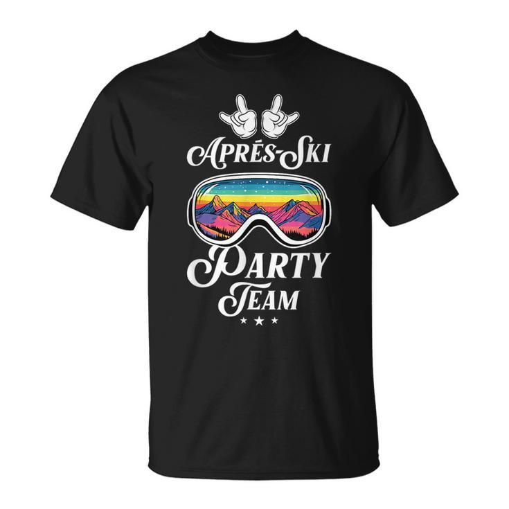 Après-Ski-Partyteam Ski-Crew T-Shirt