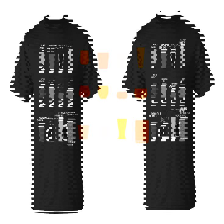 Arte Cerveza Regalos Degustación Cervezas Caseras Hombre Amantes De La Cerveza Cerveceros Manga De Doble Puntada Talla S Negro Camiseta unisex