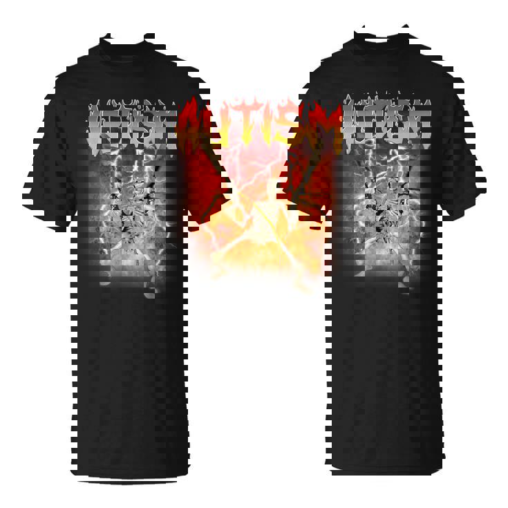 Autism Skeleton Oddly Specific Dank Meme T-Shirt