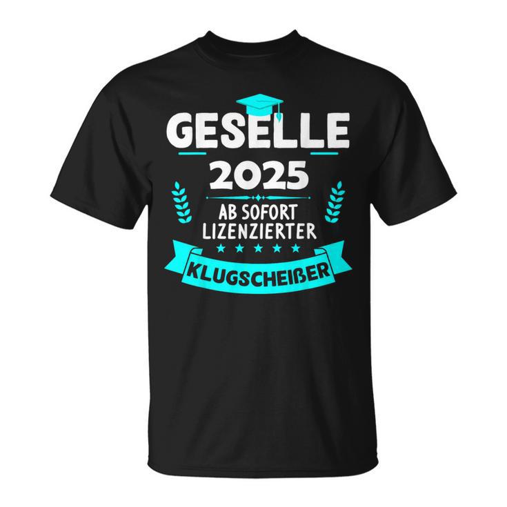 Azubi Prüfung Bestanden Gesellenprüfung Geselle 2025 T-Shirt