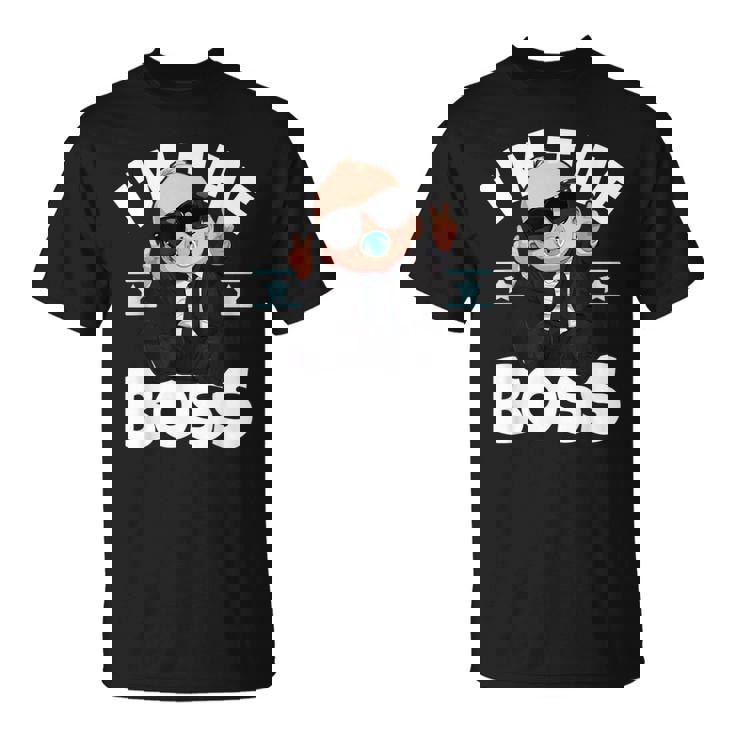 Baby Boss Yo Soy El Jefe Como Un Jefe Niños Camiseta unisex