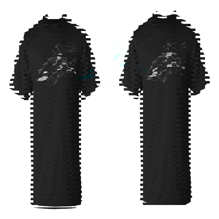 Ballena Orca Cuello Camiseta unisex