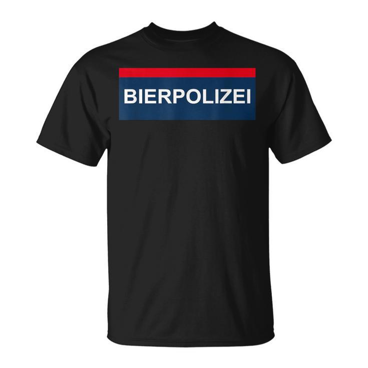 Beer Police Costume Fancy Dress Beer Police Party Holiday T-Shirt