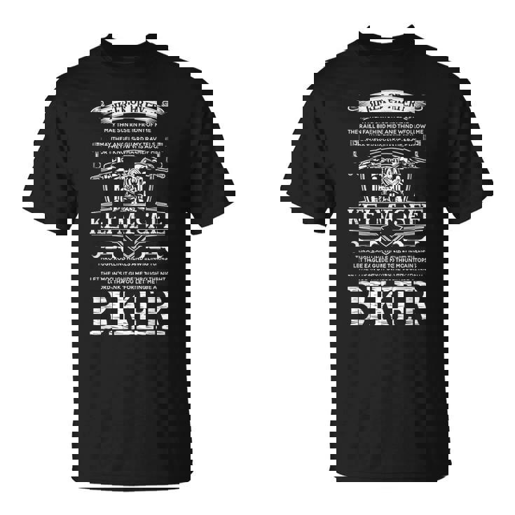Biker's Prayer Motorcycle Men For Biker Biking Motorcycling T-Shirt