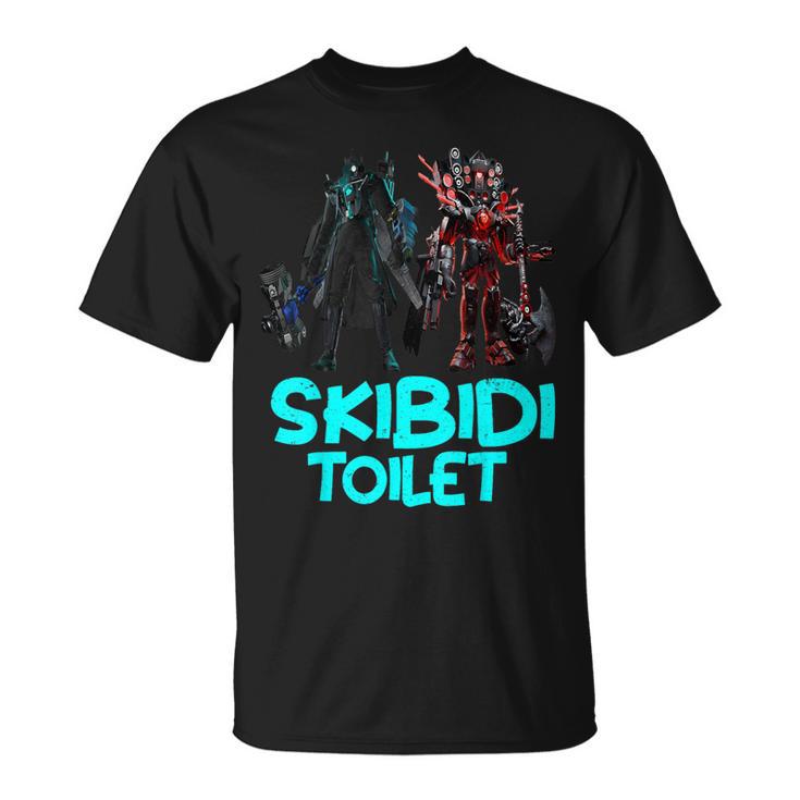 Birthday Boy For Children Adults Lovers Skibidi Toilet T-Shirt