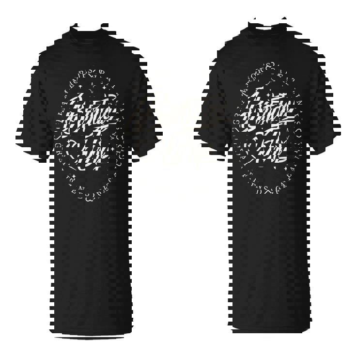 Birthday Crew Squad 2025 Family Friends Trip Vacation T-Shirt