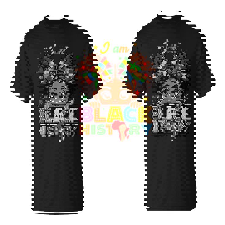 I Am Black History Black Girl Black History Month Junenth T-Shirt