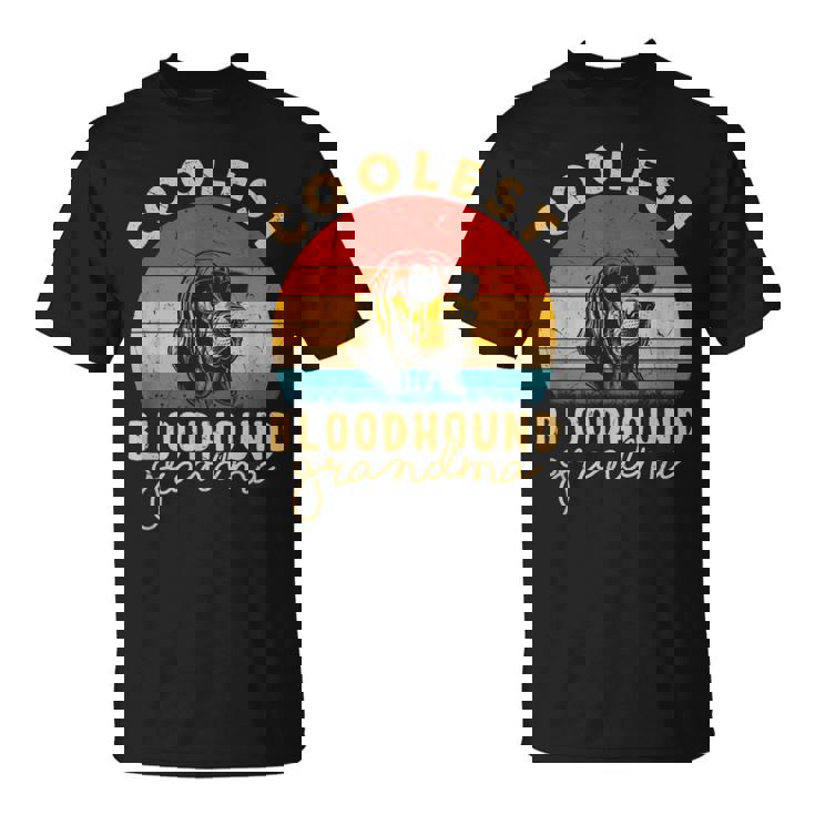 Bloodhound Coolest Grandma For Bloodhound Mom T-Shirt