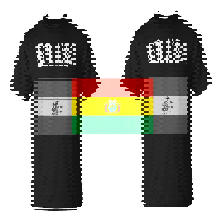 Bolivia Bolivian Flag Acation Travel Souvenir T-Shirt