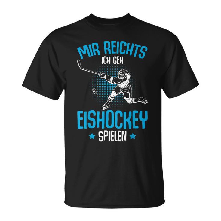 Boys' Mir Reichts Ich Geh Eishockey Spiel T-Shirt