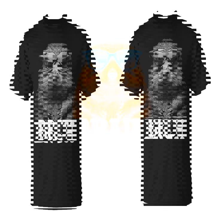 Bruh The Groundhog Woodchuck Photo Ground-Hog Day Bruh T-Shirt