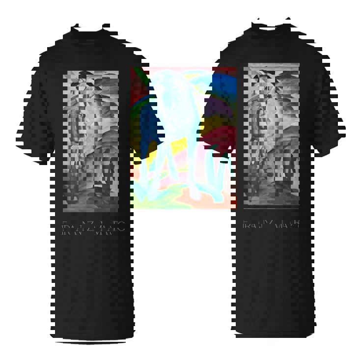 Caballo Azul Franz Marc Camiseta unisex