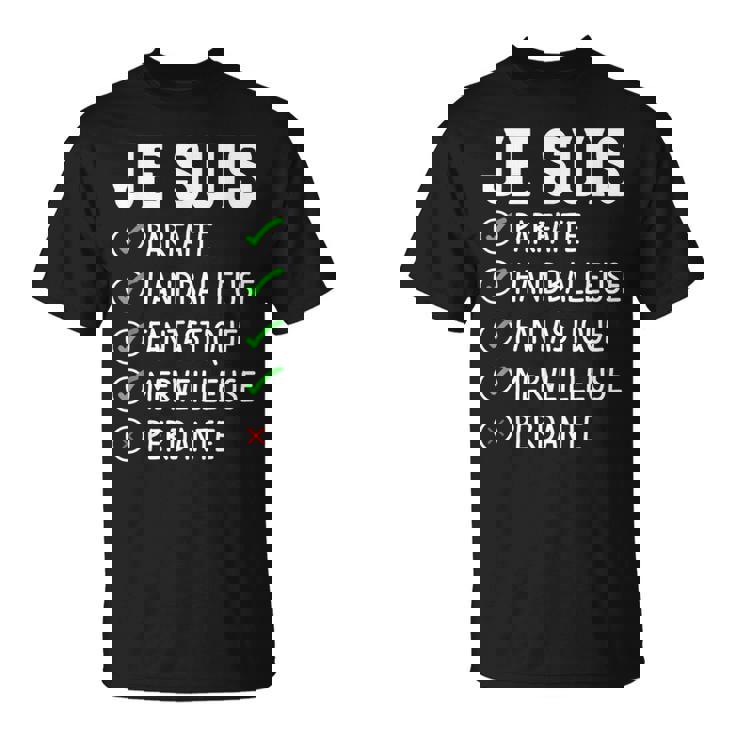 Cadeau De Sport Drôle De Handball Pour Un Joueur De Handball T-Shirt