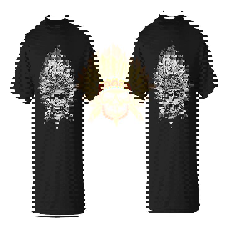 Calavera Infantil Indio Infantil Camiseta unisex