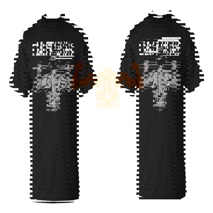 Calistenia Gimnasio Calistenia Entrenamiento En Calle Sin Mangas Camiseta unisex