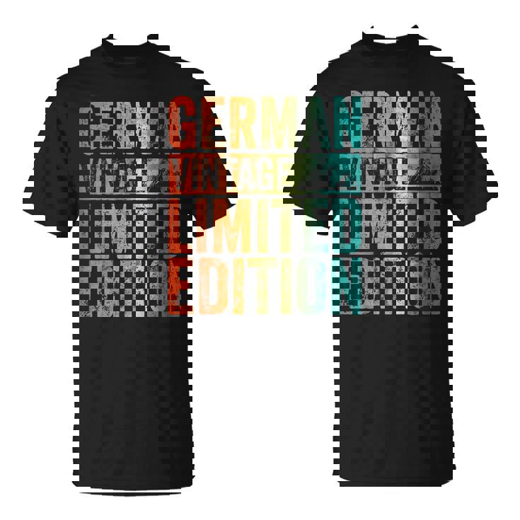 Camisa Con Nombre Personalizado Germanintage Edición Limitada Camiseta unisex