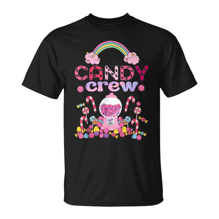 Candy Crew Party Costume Decorations Sweetie Candy Squad T-Shirt