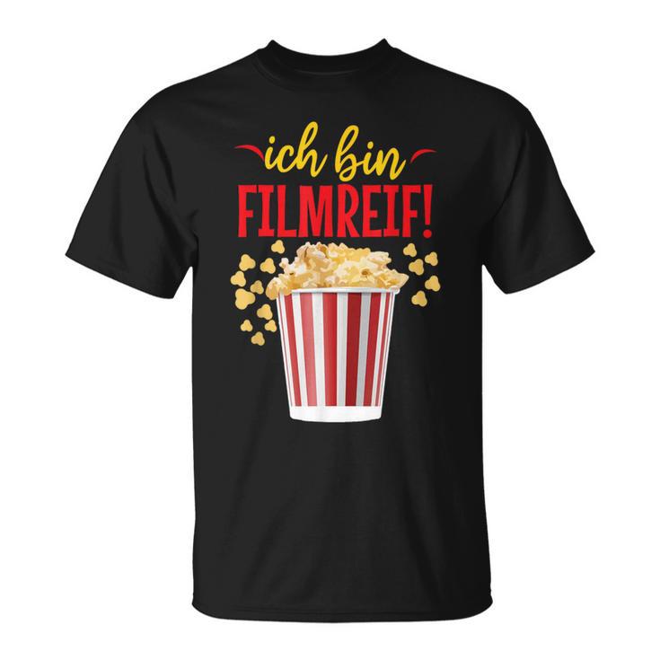 Carnival I Am Film Hoop Popcorn Fun T-Shirt