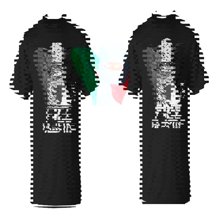 Chica Palestina Libre Palestina Bufanda Shemagh Sin Mangas Camiseta unisex