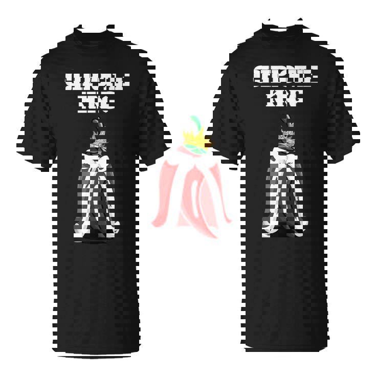 Chipotle King Camisa Para Hombre Chipotle Lover Chipotle Mexicano Sin Mangas Camiseta unisex