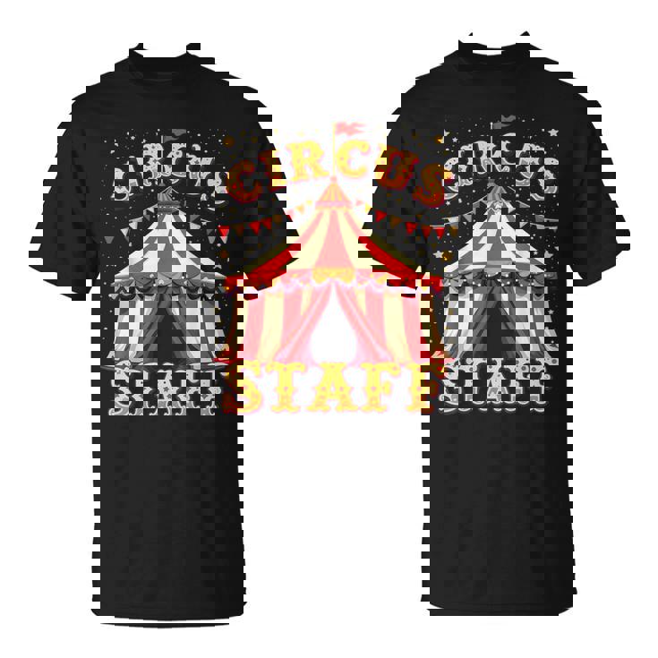Circus Staff Retro Big Top Carnival T-Shirt